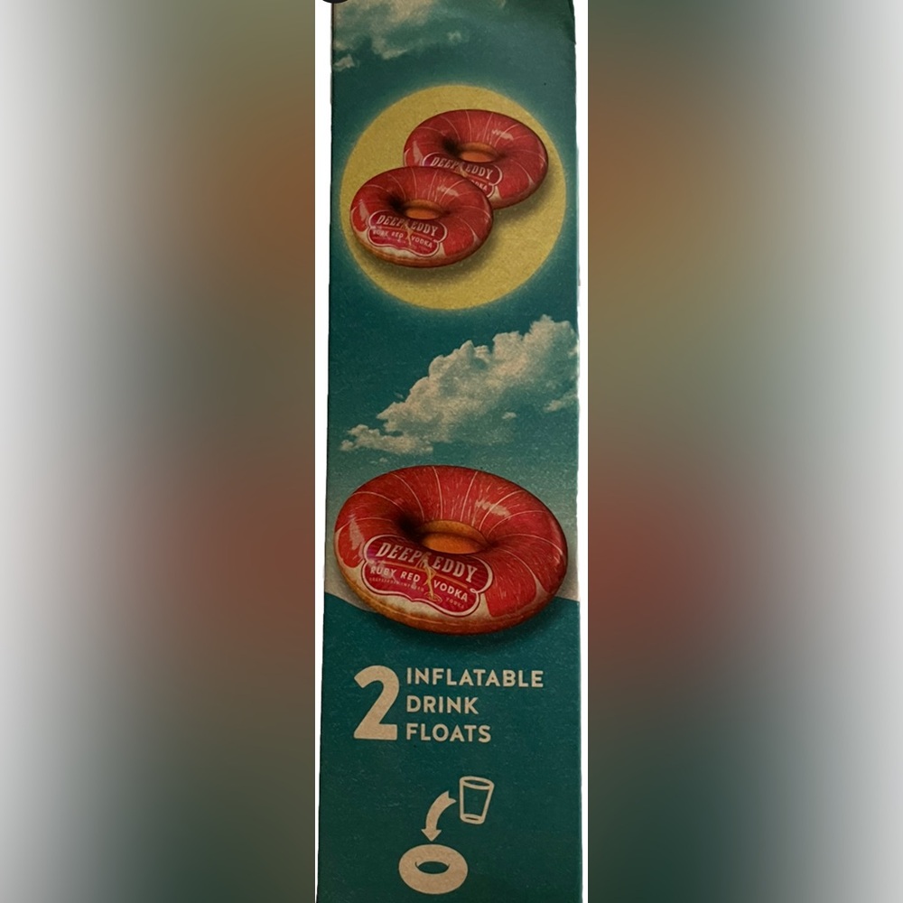 Dekuyper inflatable drink floats set of 2